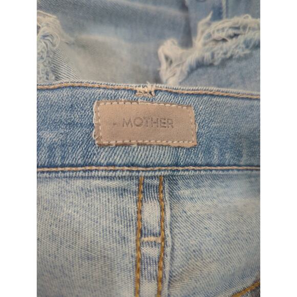 Mother The Hustler Ankle Chew Petal Plucker Jeans - Picture 7 of 9